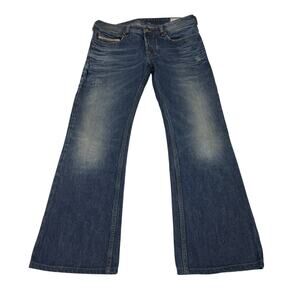 Diesel Zatiny Regular Bootcut Flare Jeans Men's 29x29 Y2K Streetwear